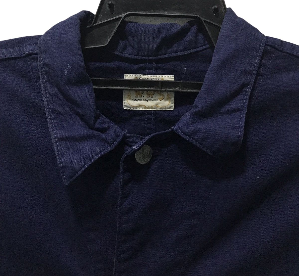Big John BIG JOHN W.W.S. Workwear Indigo Chore Coat Jacket Size US M / EU 48-50 / 2 - 3 Thumbnail