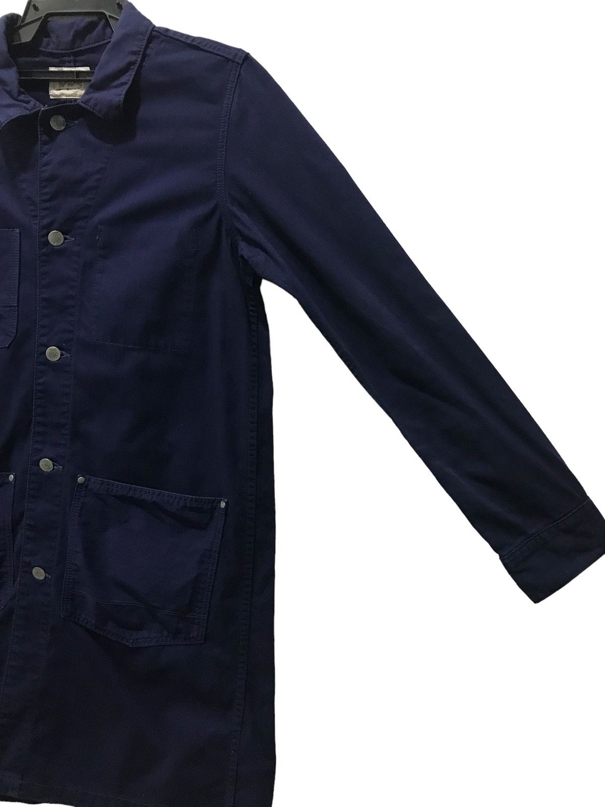 Big John BIG JOHN W.W.S. Workwear Indigo Chore Coat Jacket Size US M / EU 48-50 / 2 - 4 Thumbnail