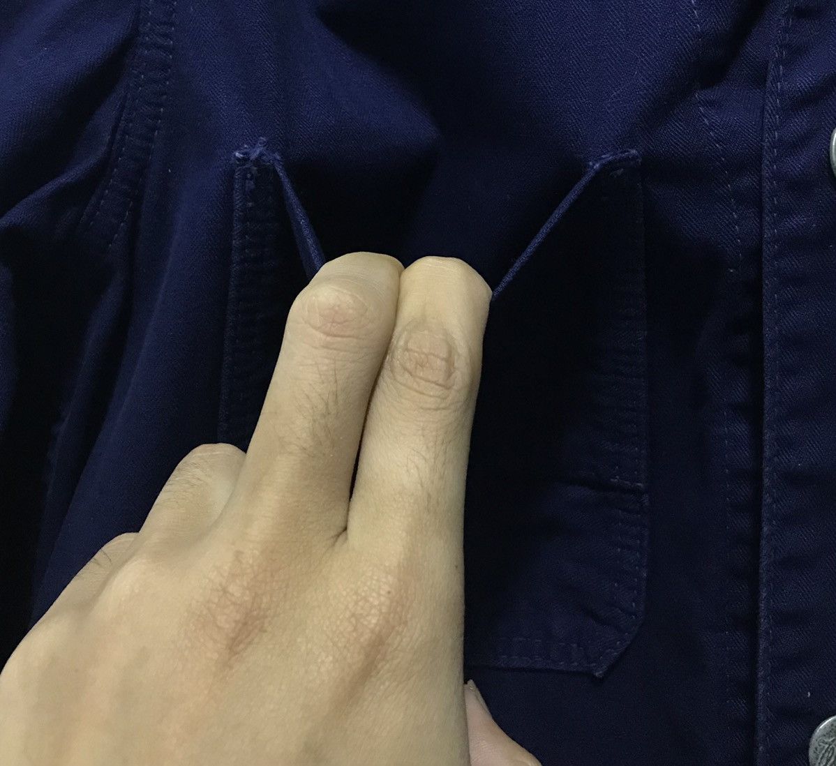 Big John BIG JOHN W.W.S. Workwear Indigo Chore Coat Jacket Size US M / EU 48-50 / 2 - 6 Thumbnail