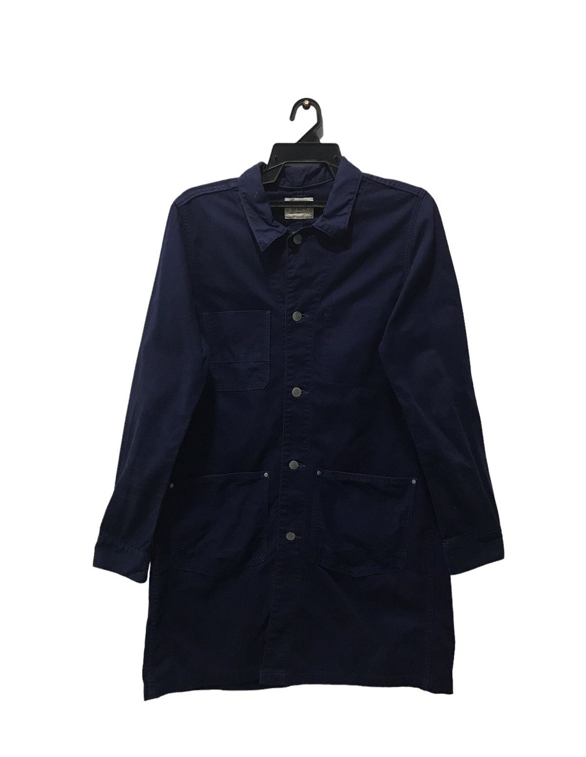 Big John BIG JOHN W.W.S. Workwear Indigo Chore Coat Jacket Size US M / EU 48-50 / 2 - 1 Thumbnail
