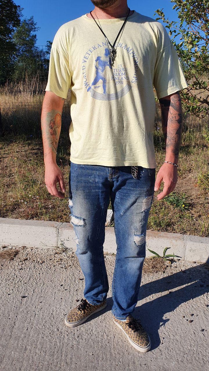Sports Specialties × Vintage Vintage 90s Worlds Veterans Championships Tee Shirt Size US M / EU 48-50 / 2 - 6 Thumbnail