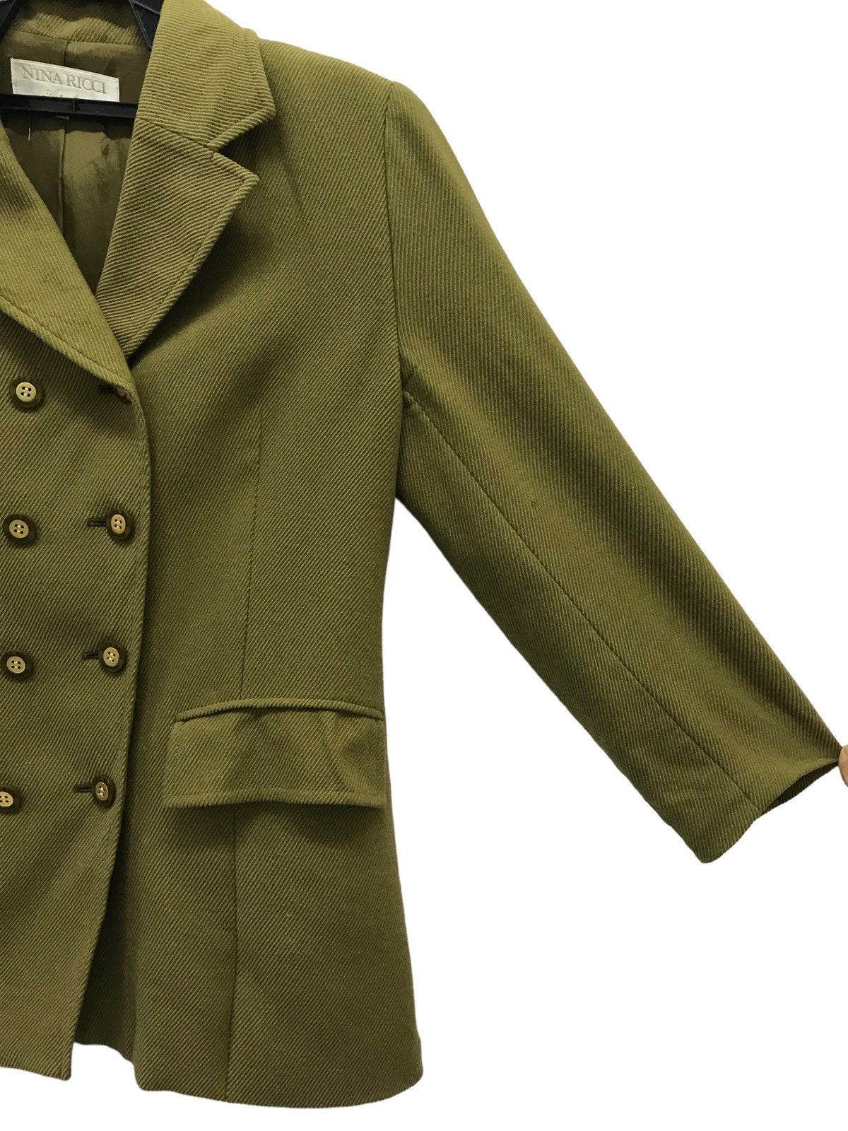 Japanese Brand NINA RICCI BLAZER COAT Size US M / EU 48-50 / 2 - 4 Thumbnail