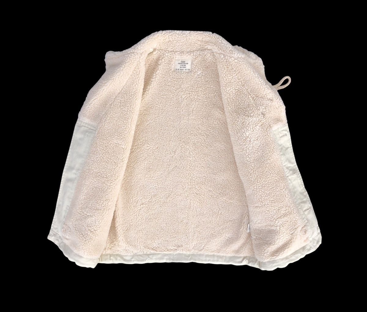 Japanese Brand RNA shawl collars sherpa lined duffel style jacket Size US M / EU 48-50 / 2 - 8 Thumbnail