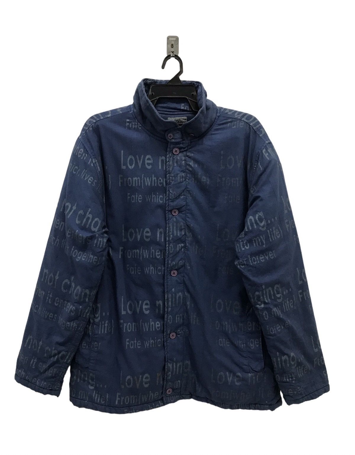 image of Kriff Mayer Jacket in Navy, Men's (Size Large)