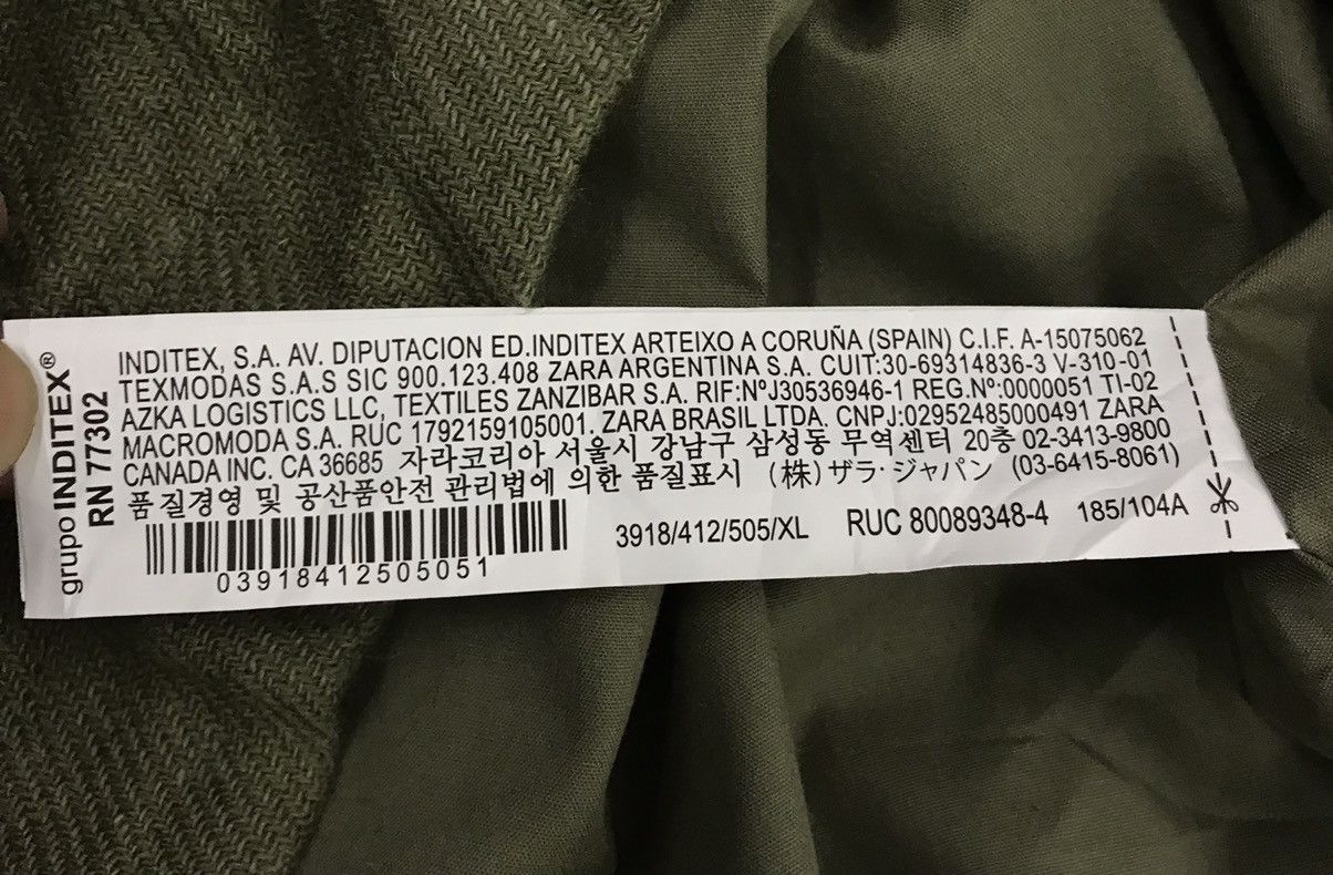 Zara ZARA JACKET HOODIE Size US XL / EU 56 / 4 - 11 Thumbnail