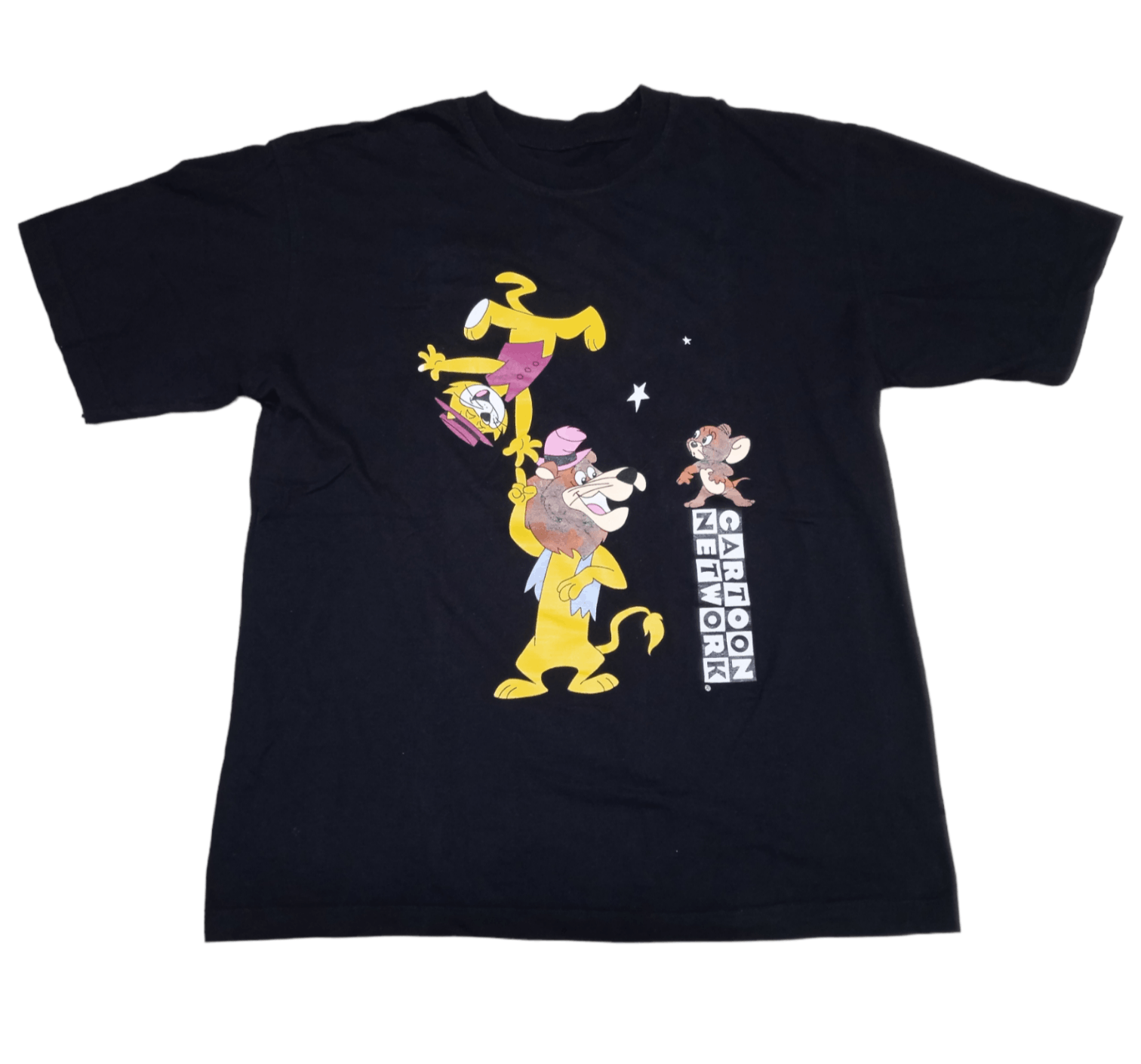 image of 90's Cartoon Network T-Shirt in Black, Women's (Size XL)