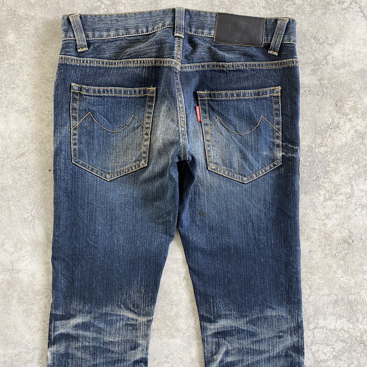 Japanese Brand Japanese Brand Tornado Mart Faded Flare Leg Bootcut Jeans Size US 31 - 13 Thumbnail