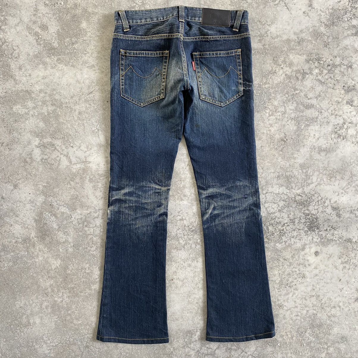 Japanese Brand Japanese Brand Tornado Mart Faded Flare Leg Bootcut Jeans Size US 31 - 12 Thumbnail
