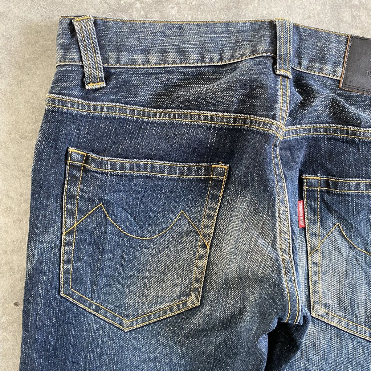 Japanese Brand Japanese Brand Tornado Mart Faded Flare Leg Bootcut Jeans Size US 31 - 18 Thumbnail
