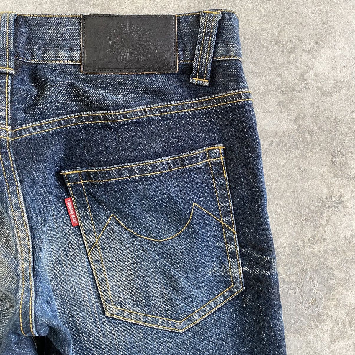 Japanese Brand Japanese Brand Tornado Mart Faded Flare Leg Bootcut Jeans Size US 31 - 19 Thumbnail