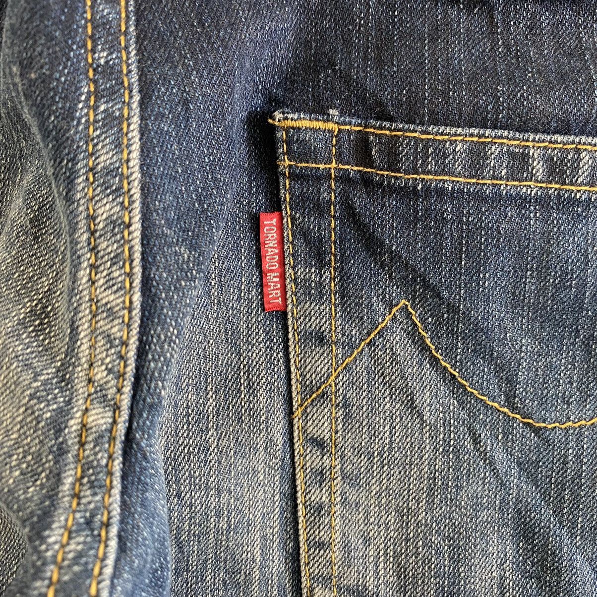 Japanese Brand Japanese Brand Tornado Mart Faded Flare Leg Bootcut Jeans Size US 31 - 20 Thumbnail