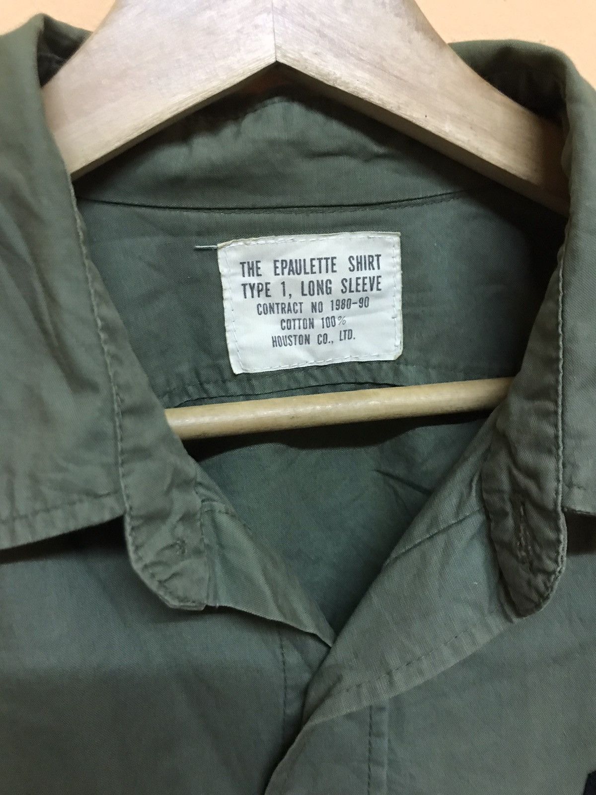 Vintage ‼️US ARMY SHIRT BY HOUSON Size US L / EU 52-54 / 3 - 3 Thumbnail