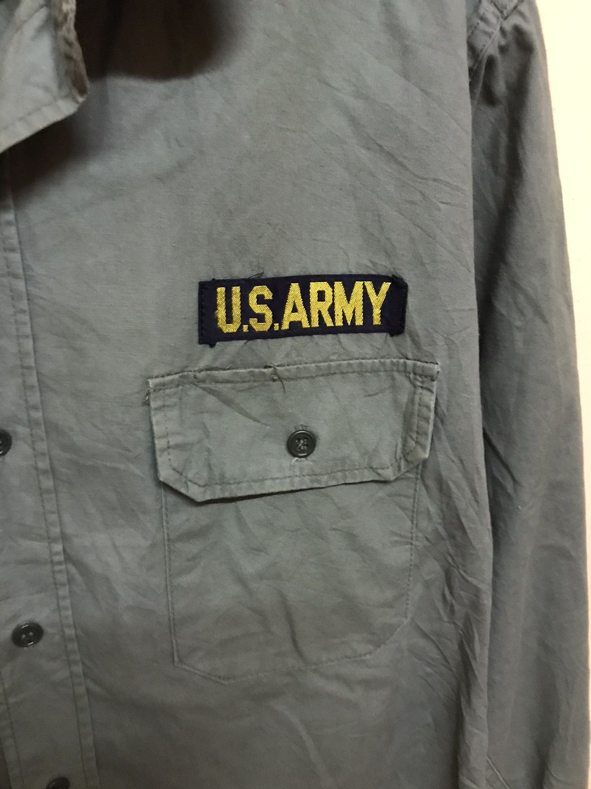 Vintage ‼️US ARMY SHIRT BY HOUSON Size US L / EU 52-54 / 3 - 2 Thumbnail