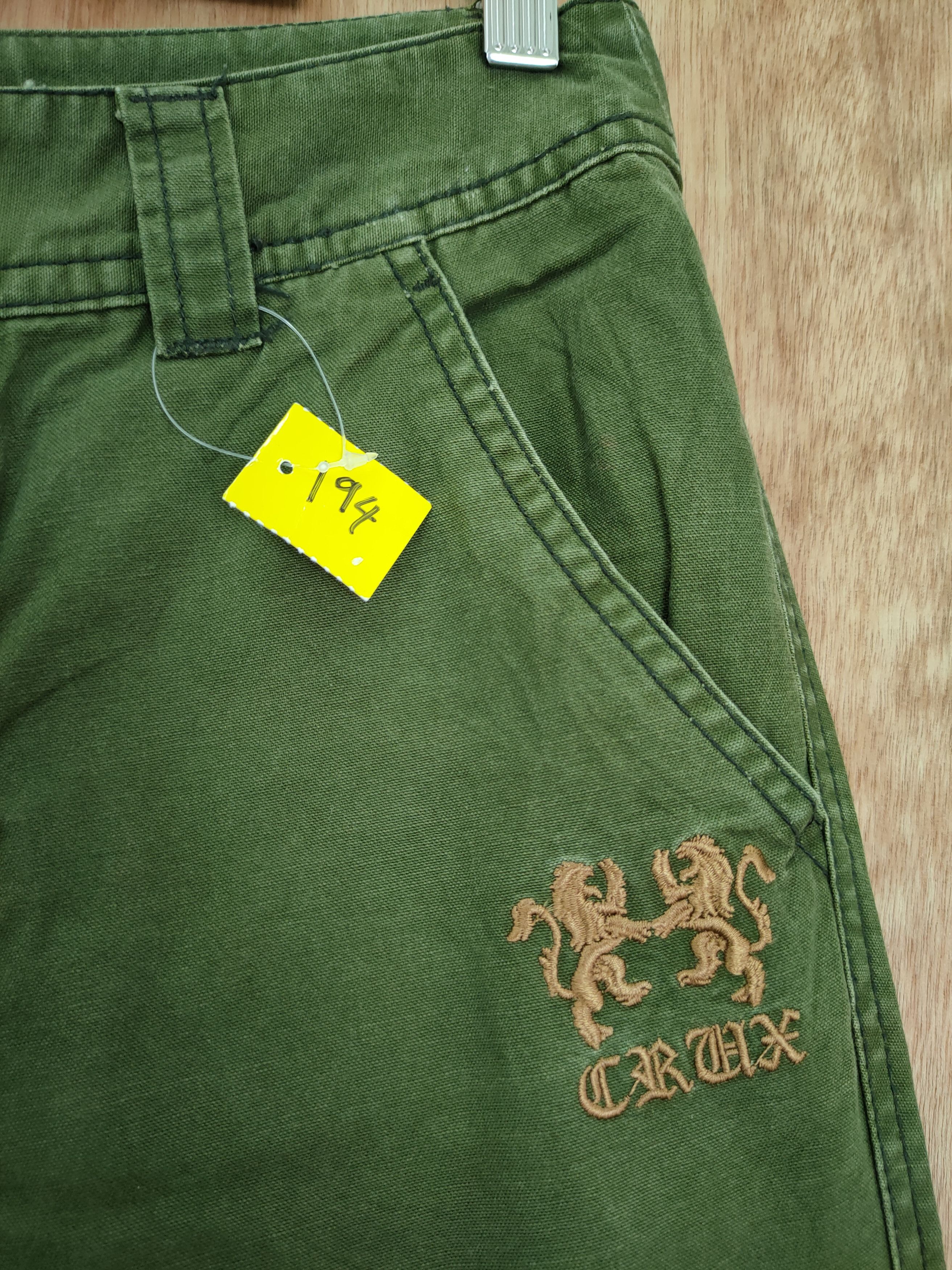 Japanese Brand DLL Crux green seditionaries multipocket cargo pants #194 Size 27" / US 4 / IT 40 - 6 Thumbnail