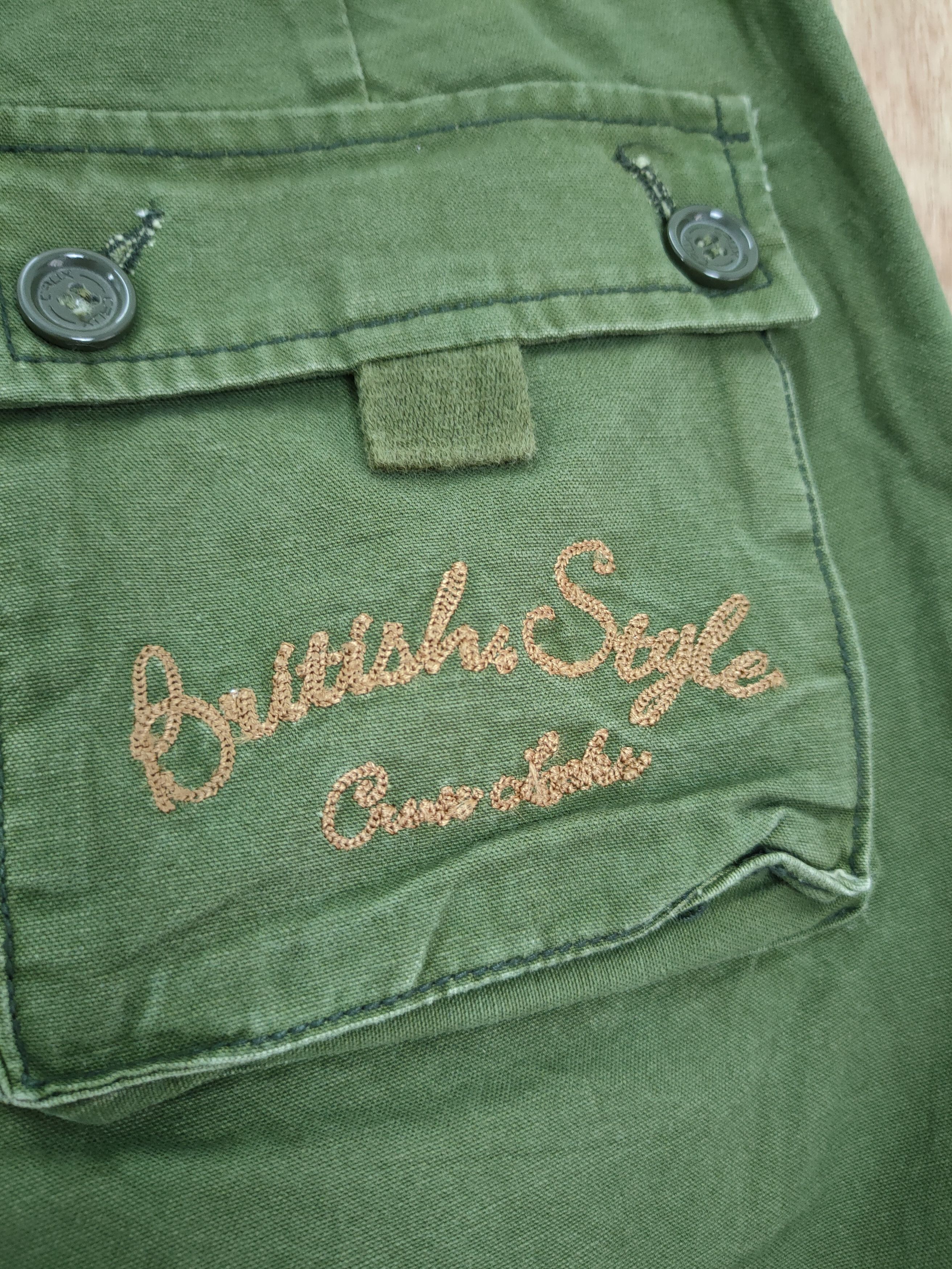 Japanese Brand DLL Crux green seditionaries multipocket cargo pants #194 Size 27" / US 4 / IT 40 - 10 Thumbnail