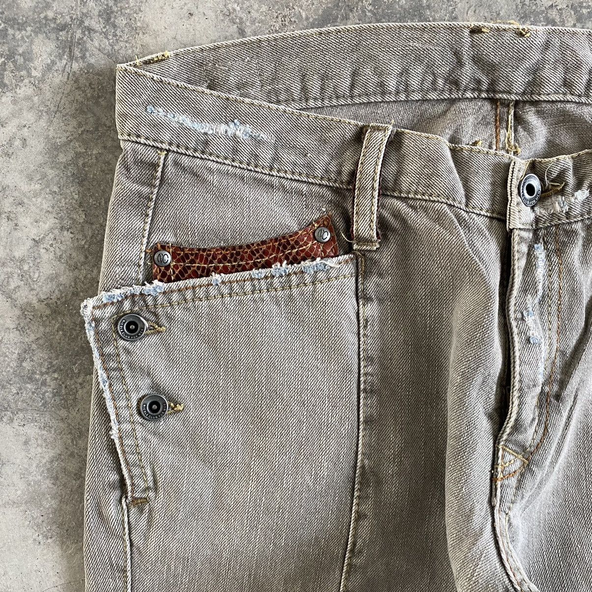 Designer Japanese Brand Nicole Club Articulated Flared Jeans Size US 28 / EU 44 - 14 Thumbnail