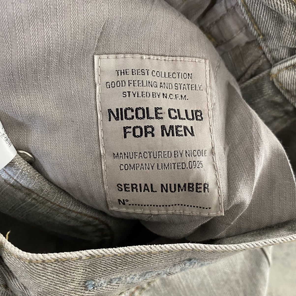 Designer Japanese Brand Nicole Club Articulated Flared Jeans Size US 28 / EU 44 - 19 Thumbnail