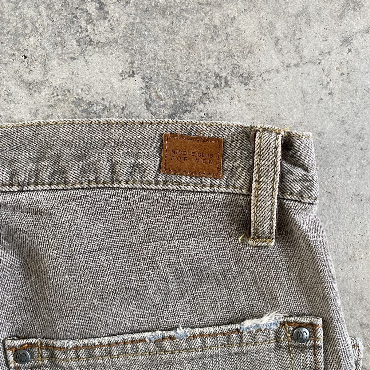 Designer Japanese Brand Nicole Club Articulated Flared Jeans Size US 28 / EU 44 - 9 Thumbnail