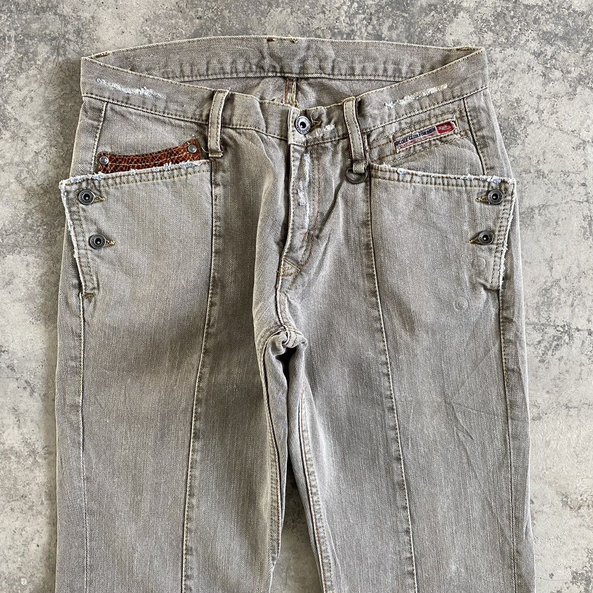 Designer Japanese Brand Nicole Club Articulated Flared Jeans Size US 28 / EU 44 - 10 Thumbnail