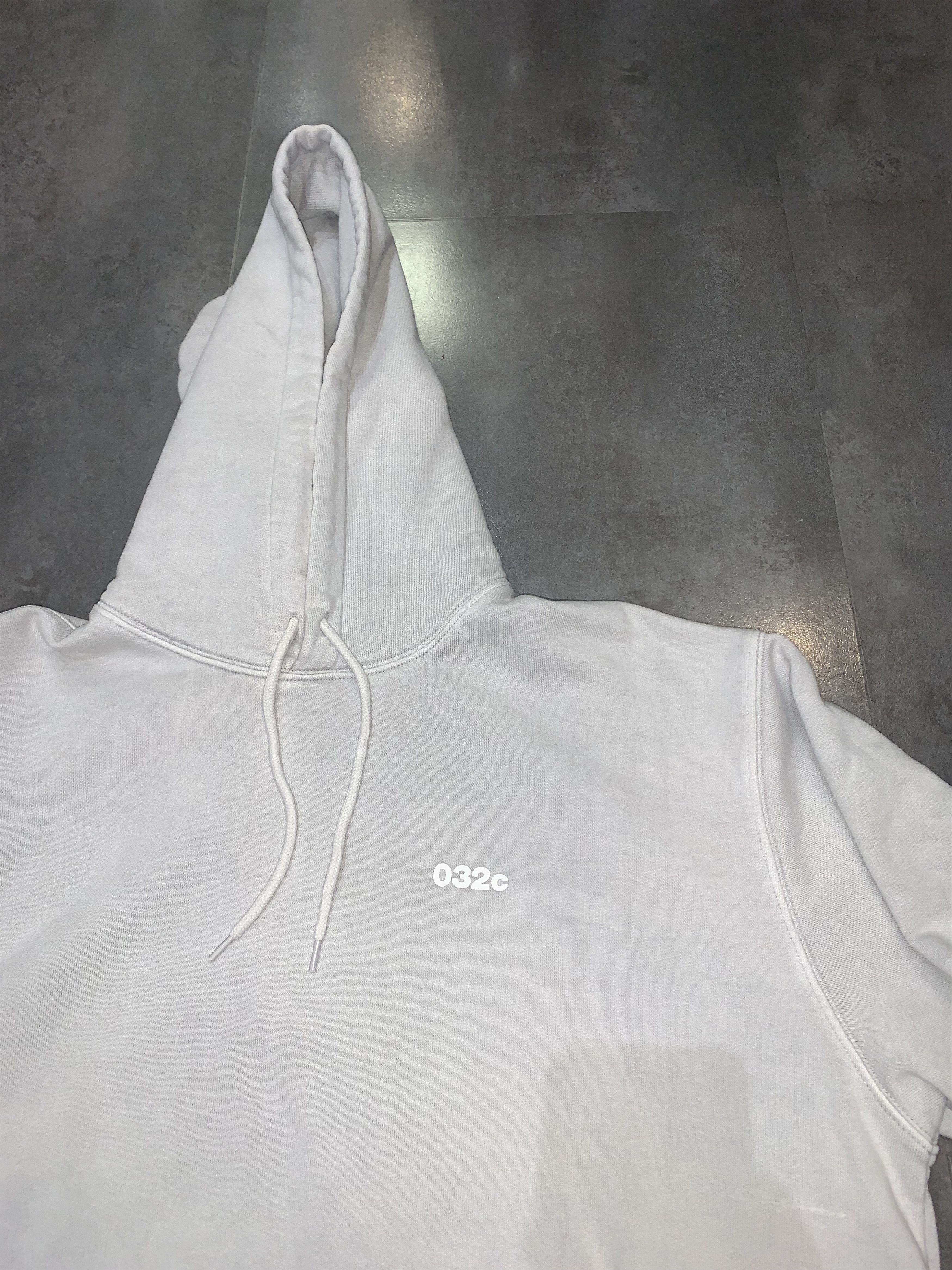 032c 032c Termoreactive Anatomic White/Gray Hoodie Size US M / EU 48-50 / 2 - 11 Thumbnail