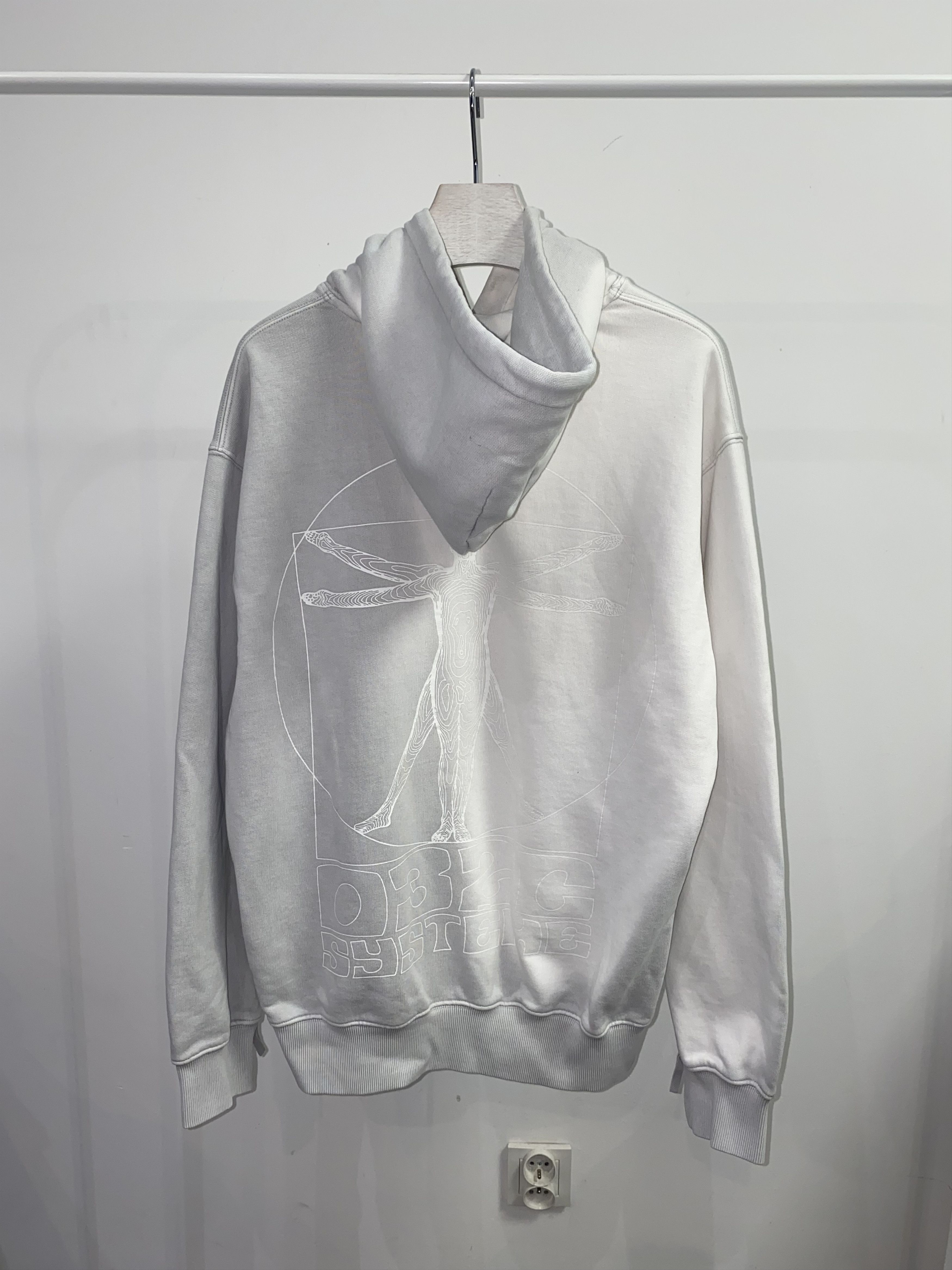 032c 032c Termoreactive Anatomic White/Gray Hoodie Size US M / EU 48-50 / 2 - 3 Thumbnail