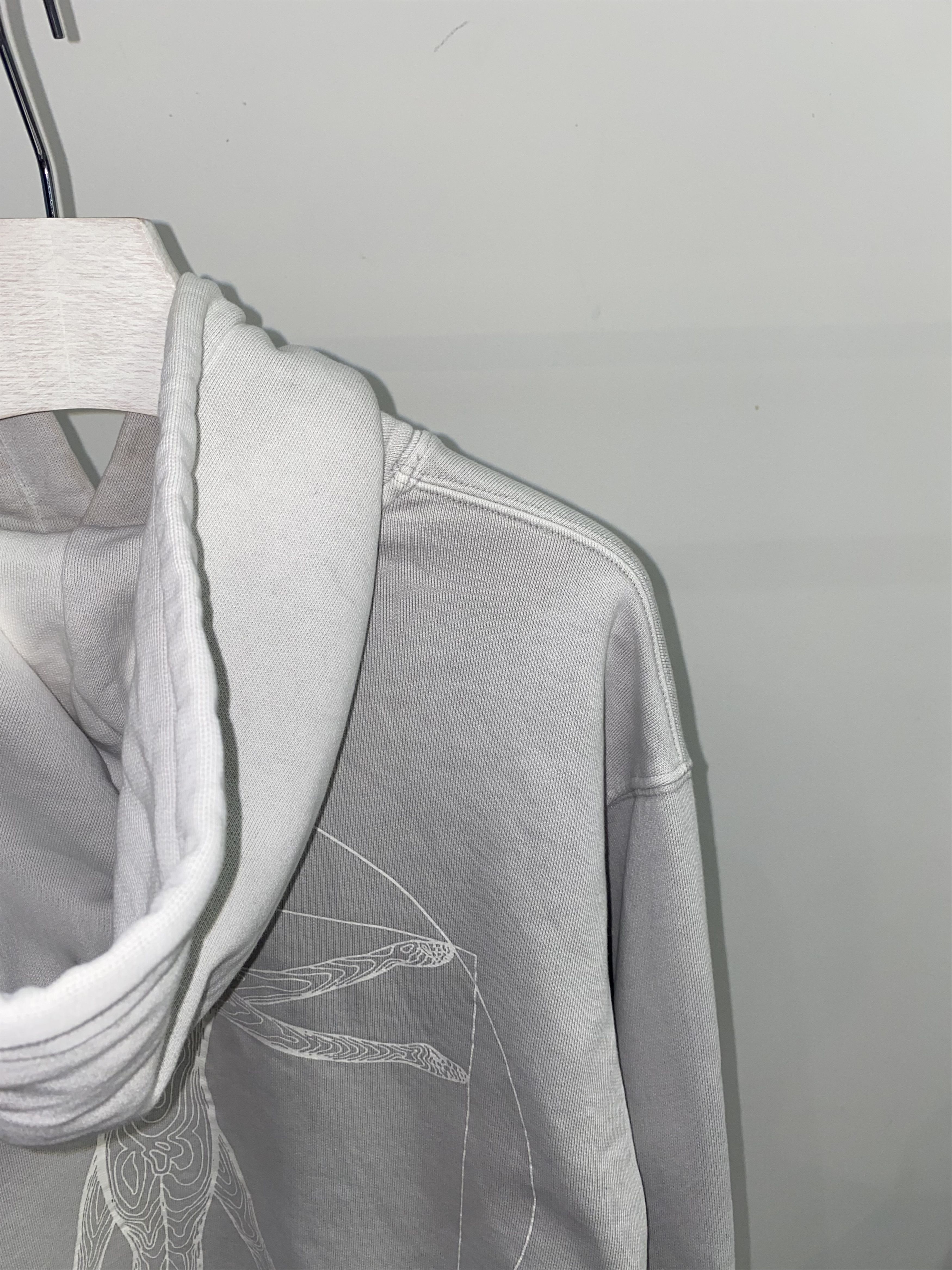 032c 032c Termoreactive Anatomic White/Gray Hoodie Size US M / EU 48-50 / 2 - 4 Thumbnail