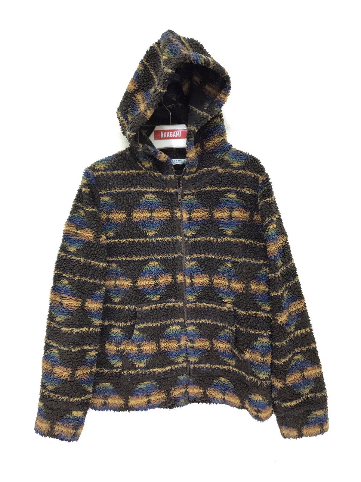 Beams Plus Beams Heart Fleece Hoodie Jacket Native 4🟩6 Size US S / EU 44-46 / 1 - 3 Thumbnail