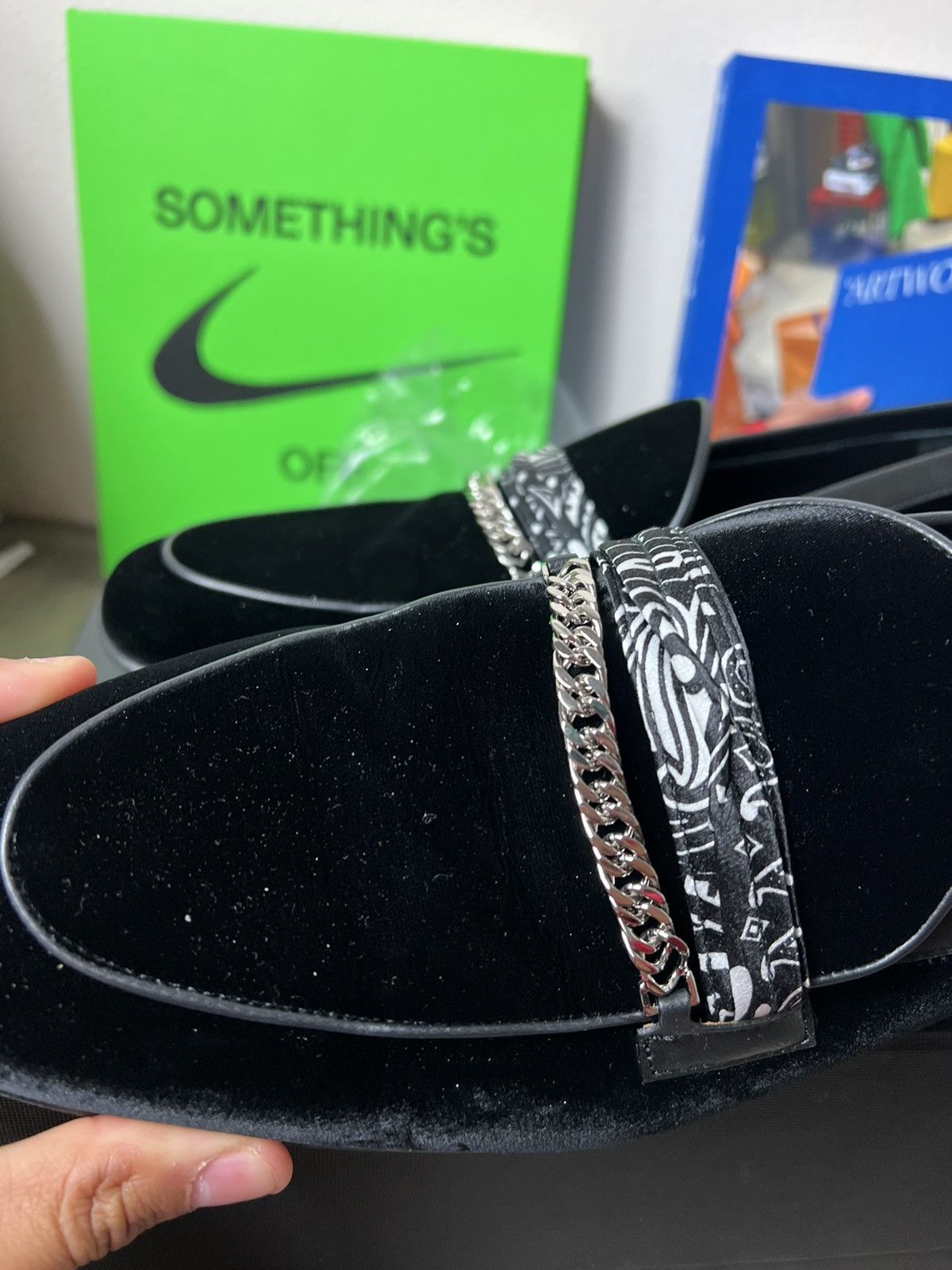 Amiri Amiri Chain Bandana Loafers Size US 13 / EU 46 - 3 Thumbnail