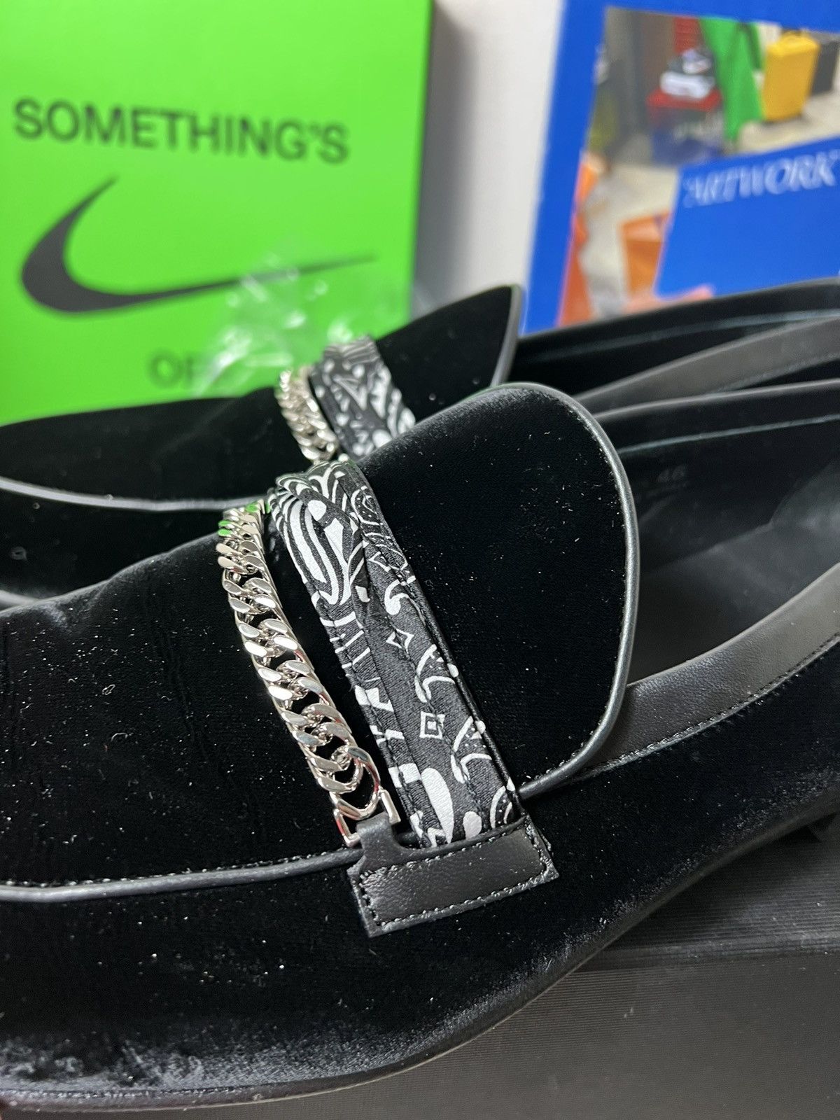 Amiri Amiri Chain Bandana Loafers Size US 13 / EU 46 - 4 Thumbnail