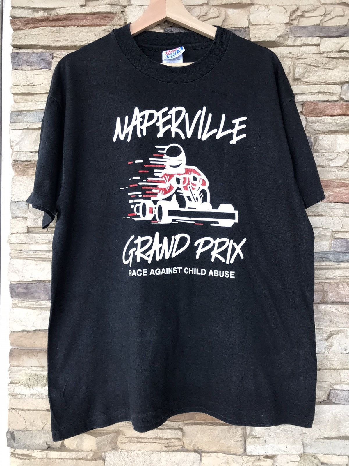 Vintage Vintage Naperville Grand Prix Tee nascar Size US L / EU 52-54 / 3 - 1 Thumbnail