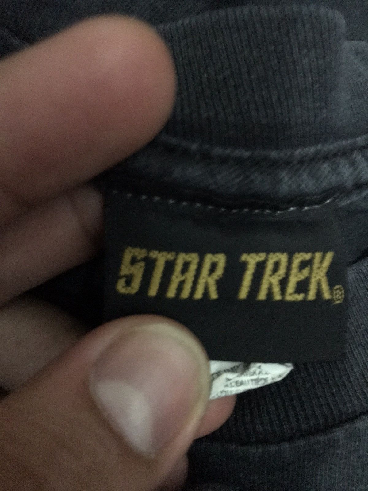 Vintage Vintage Star Trek The Next Generation Distressed Movie Tee Size US L / EU 52-54 / 3 - 9 Thumbnail