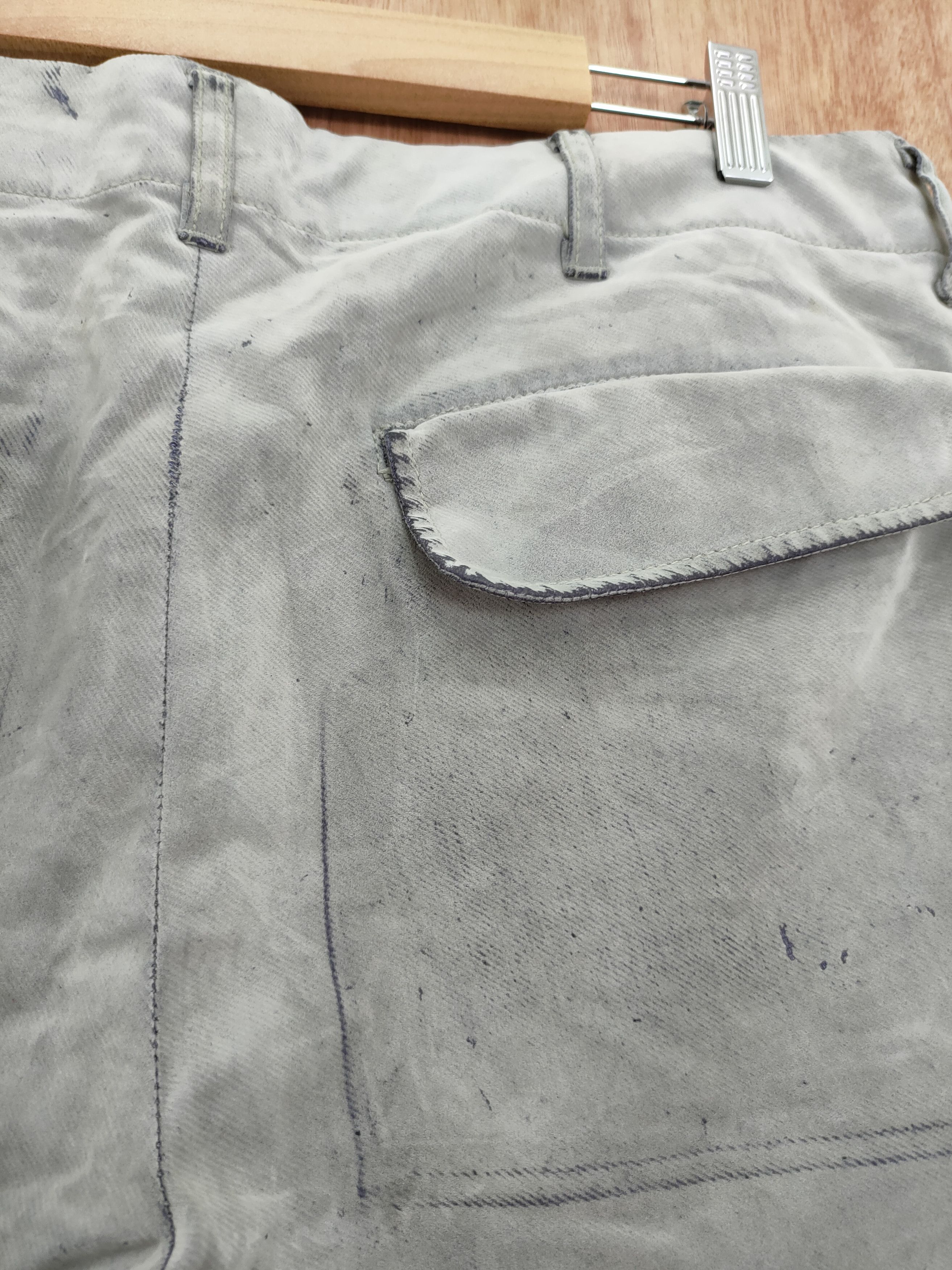 Tete Homme Tete Homme Issey Miyake multipocket cargo pants #46-080DLAL Size US 33 - 15 Thumbnail