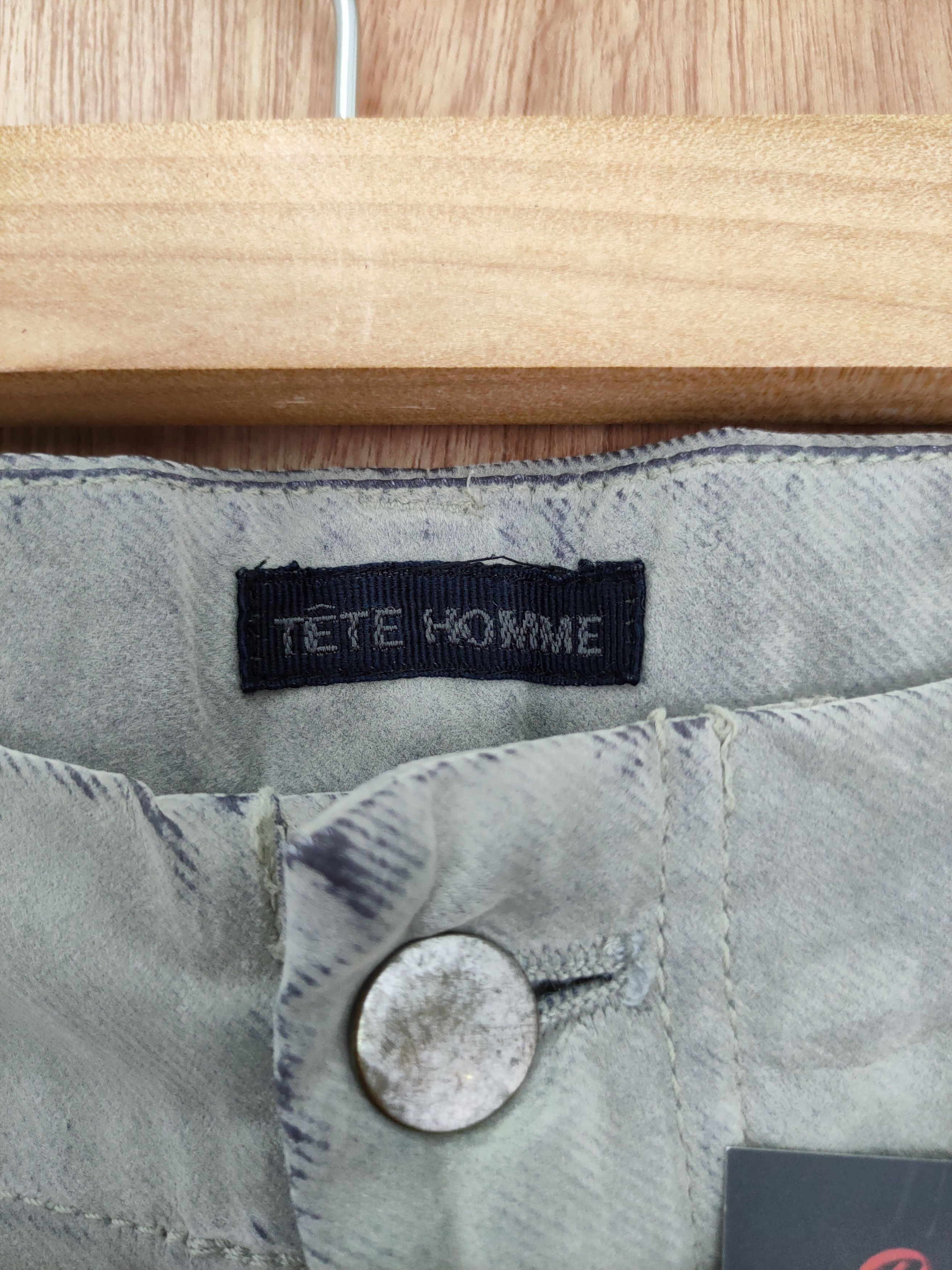 Tete Homme Tete Homme Issey Miyake multipocket cargo pants #46-080DLAL Size US 33 - 7 Thumbnail