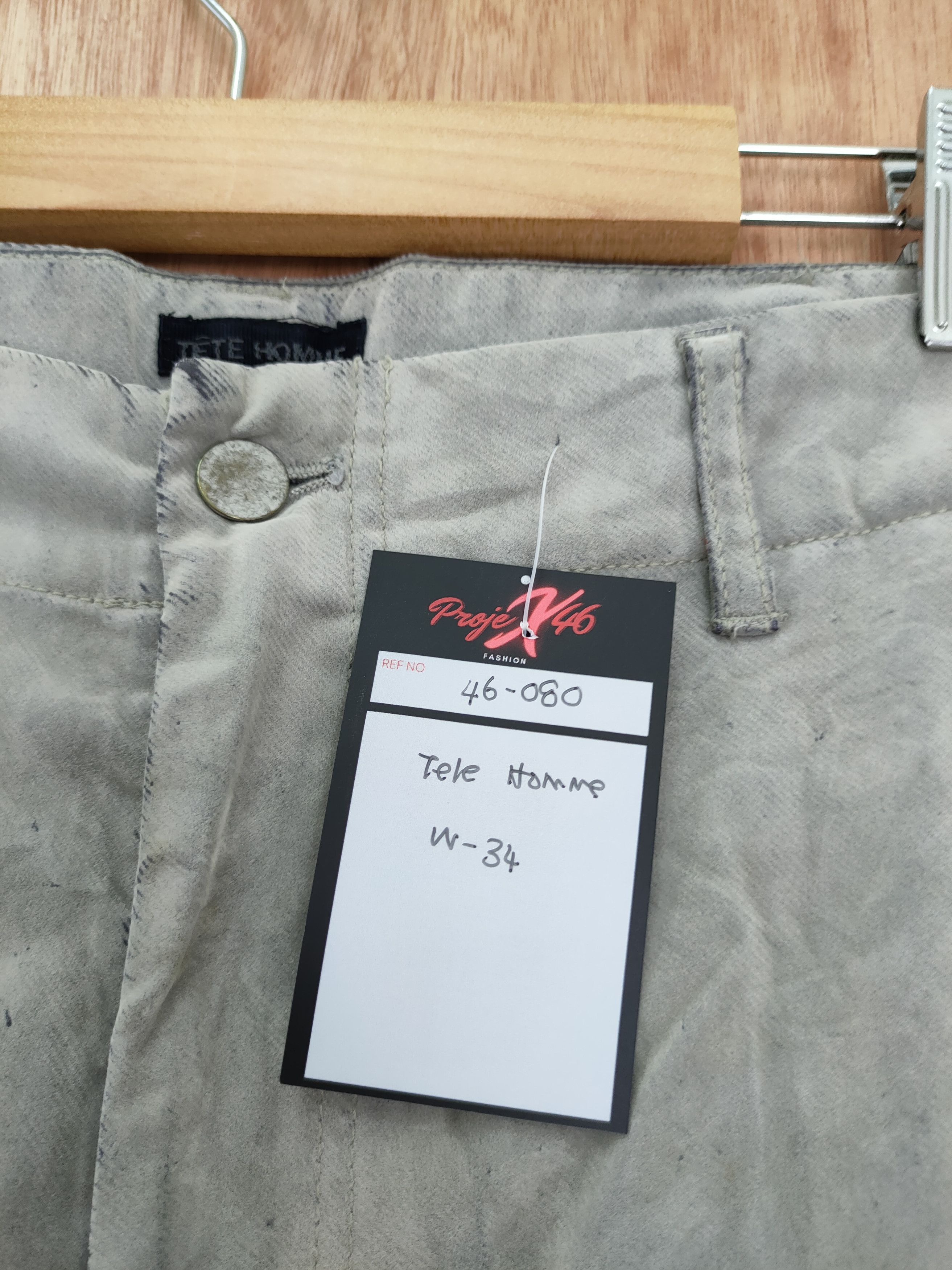 Tete Homme Tete Homme Issey Miyake multipocket cargo pants #46-080DLAL Size US 33 - 6 Thumbnail