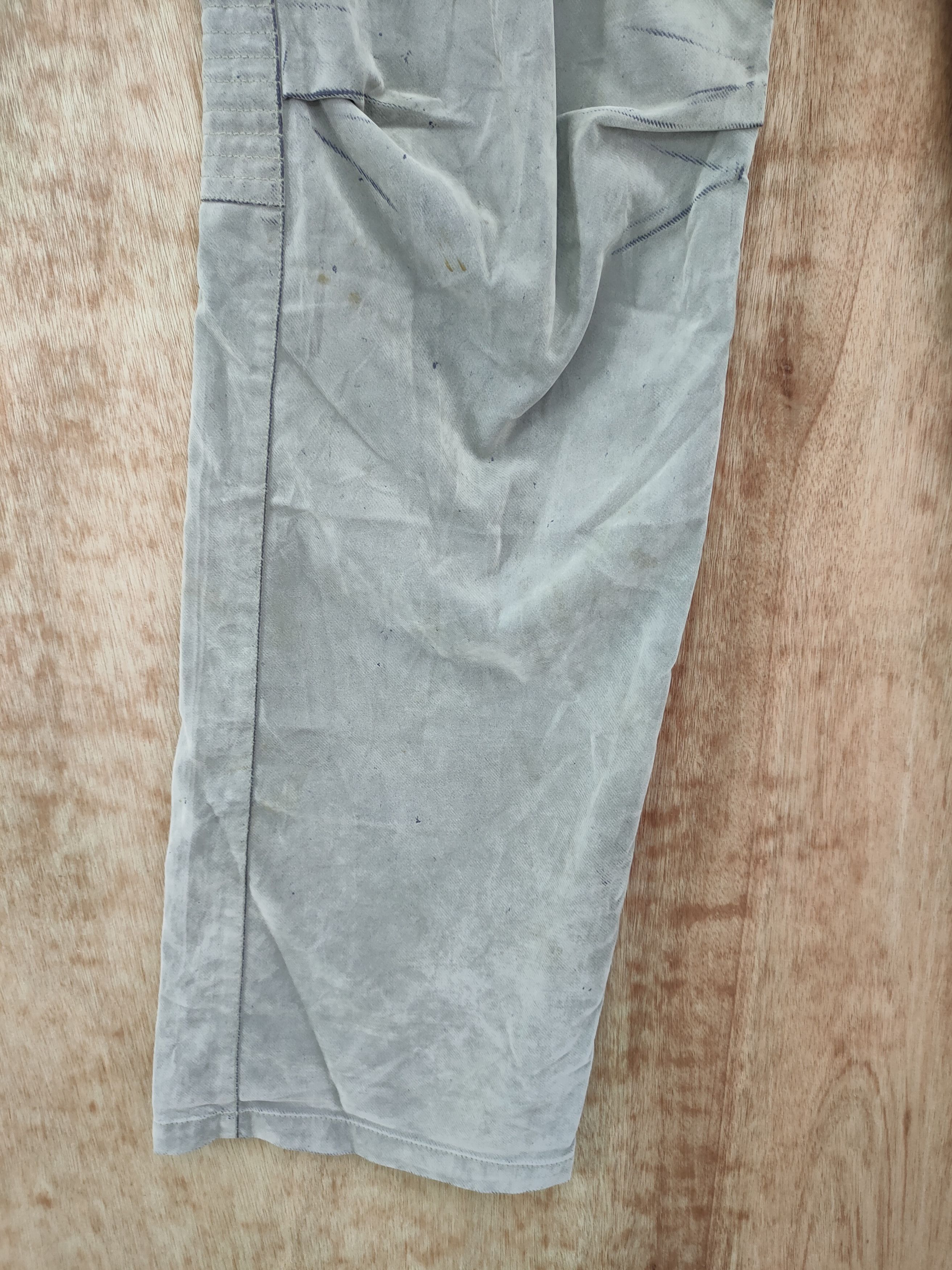 Tete Homme Tete Homme Issey Miyake multipocket cargo pants #46-080DLAL Size US 33 - 2 Thumbnail