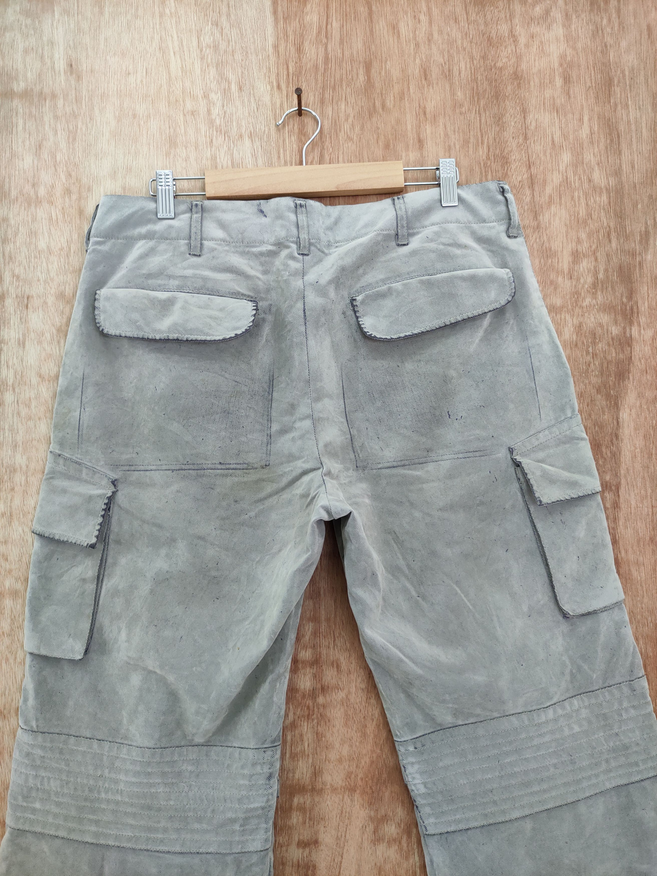 Tete Homme Tete Homme Issey Miyake multipocket cargo pants #46-080DLAL Size US 33 - 13 Thumbnail