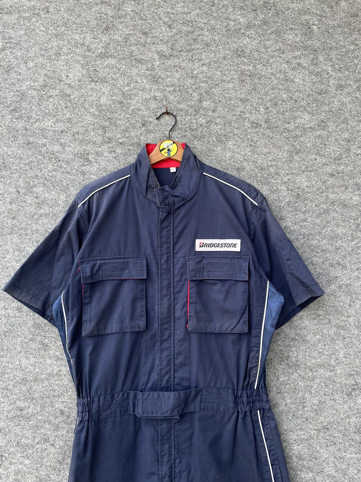 Vintage VINTAGE BRIDGESTONE COVERALLS Size US L / EU 52-54 / 3 - 4 Thumbnail