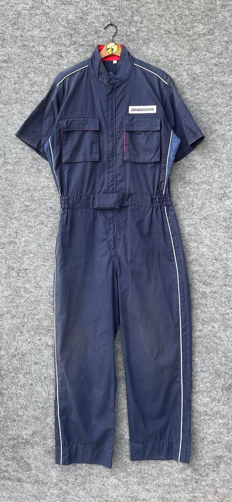 Vintage VINTAGE BRIDGESTONE COVERALLS Size US L / EU 52-54 / 3 - 3 Thumbnail