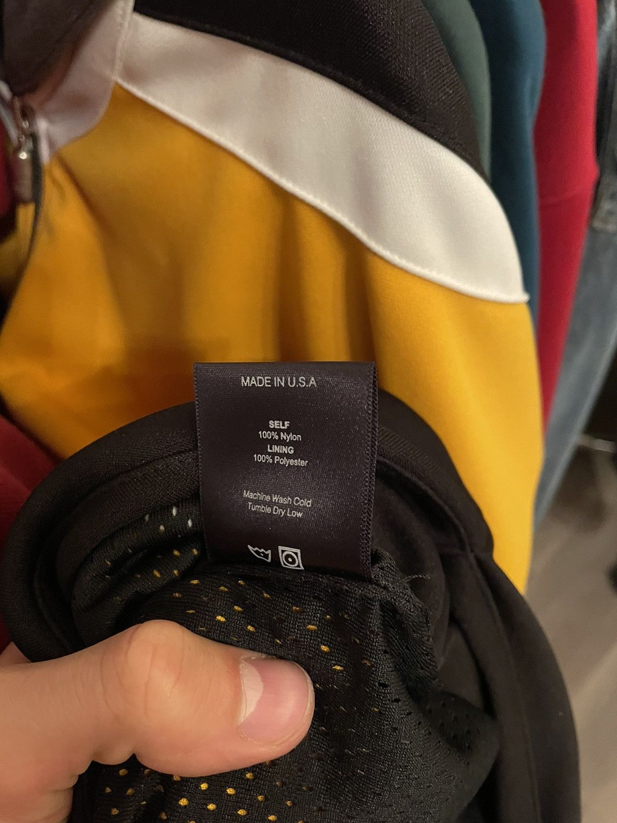 Rhude Mesh lined zip-up hoodie Size US M / EU 48-50 / 2 - 5 Thumbnail