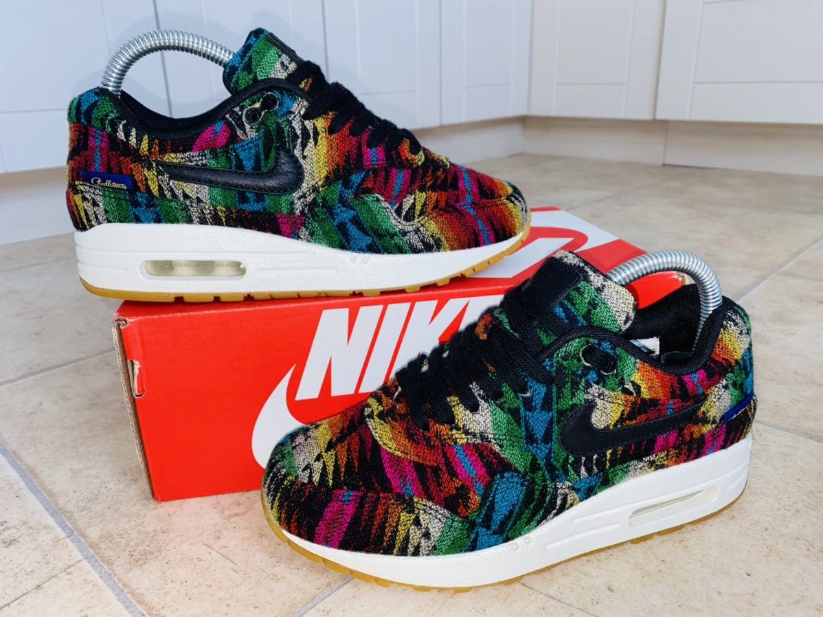 Nike × Patta × Pendleton NikeLab Air Max1 Atmos 2017 Clot Tn Parra Size US 6 / IT 36 - 3 Thumbnail