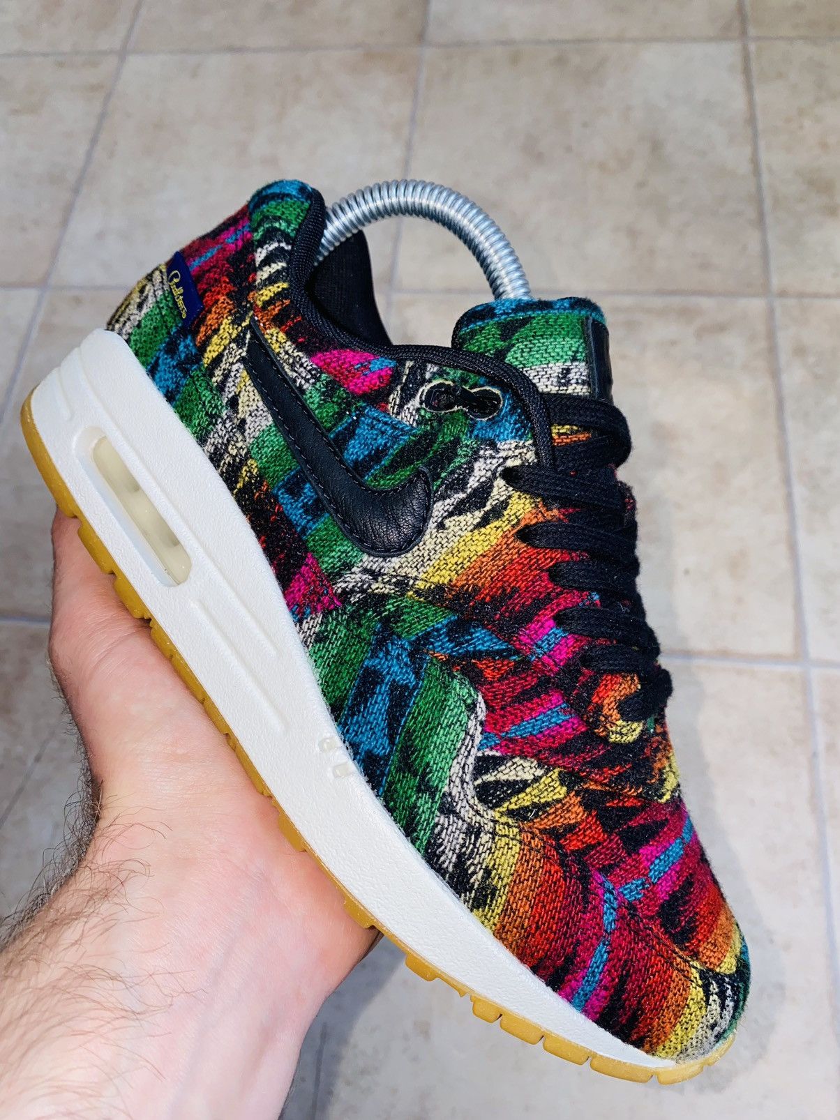 Nike × Patta × Pendleton NikeLab Air Max1 Atmos 2017 Clot Tn Parra Size US 6 / IT 36 - 4 Thumbnail