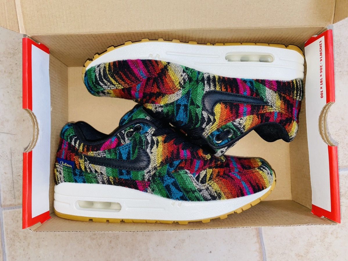 Nike × Patta × Pendleton NikeLab Air Max1 Atmos 2017 Clot Tn Parra Size US 6 / IT 36 - 6 Thumbnail
