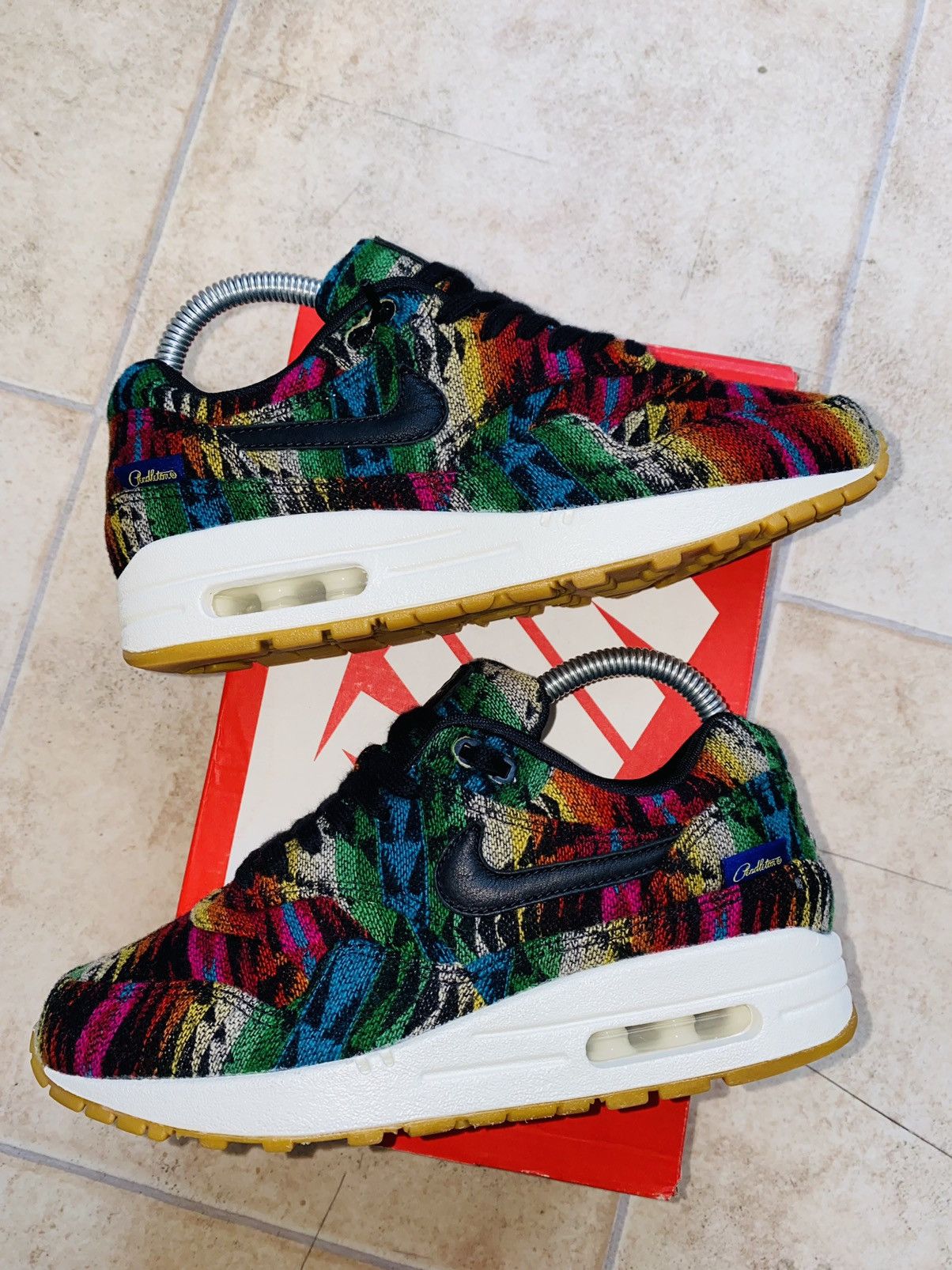 Nike × Patta × Pendleton NikeLab Air Max1 Atmos 2017 Clot Tn Parra Size US 6 / IT 36 - 9 Thumbnail