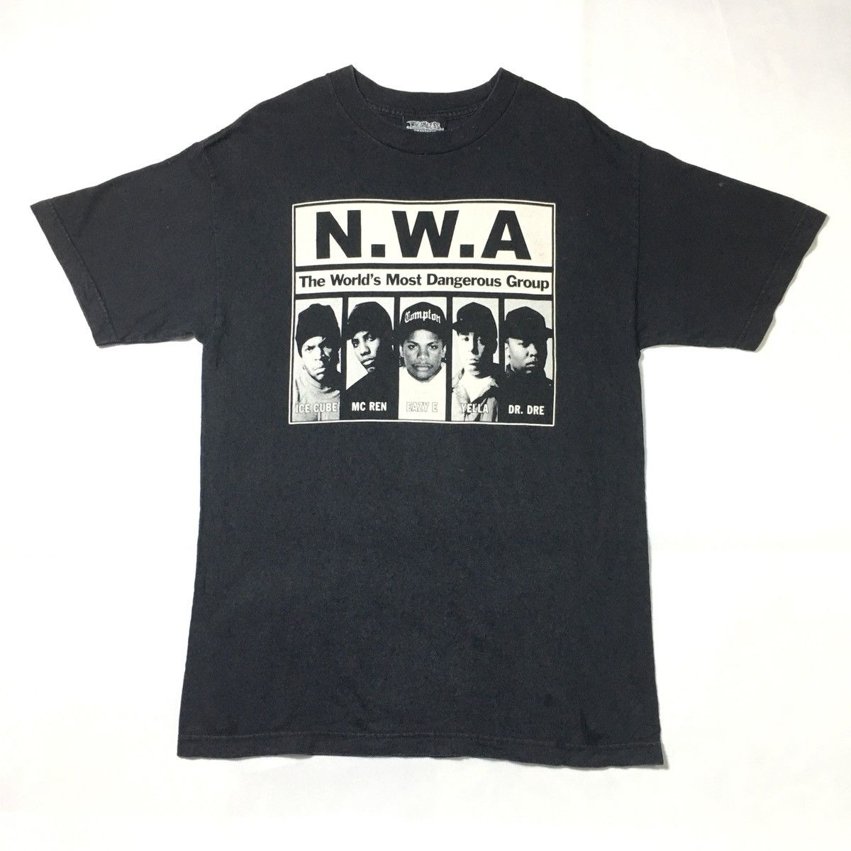 Band Tees Vintage Nwa Straight Outta Compton Hip Hop Rap Tees Size US M / EU 48-50 / 2 - 2 Thumbnail