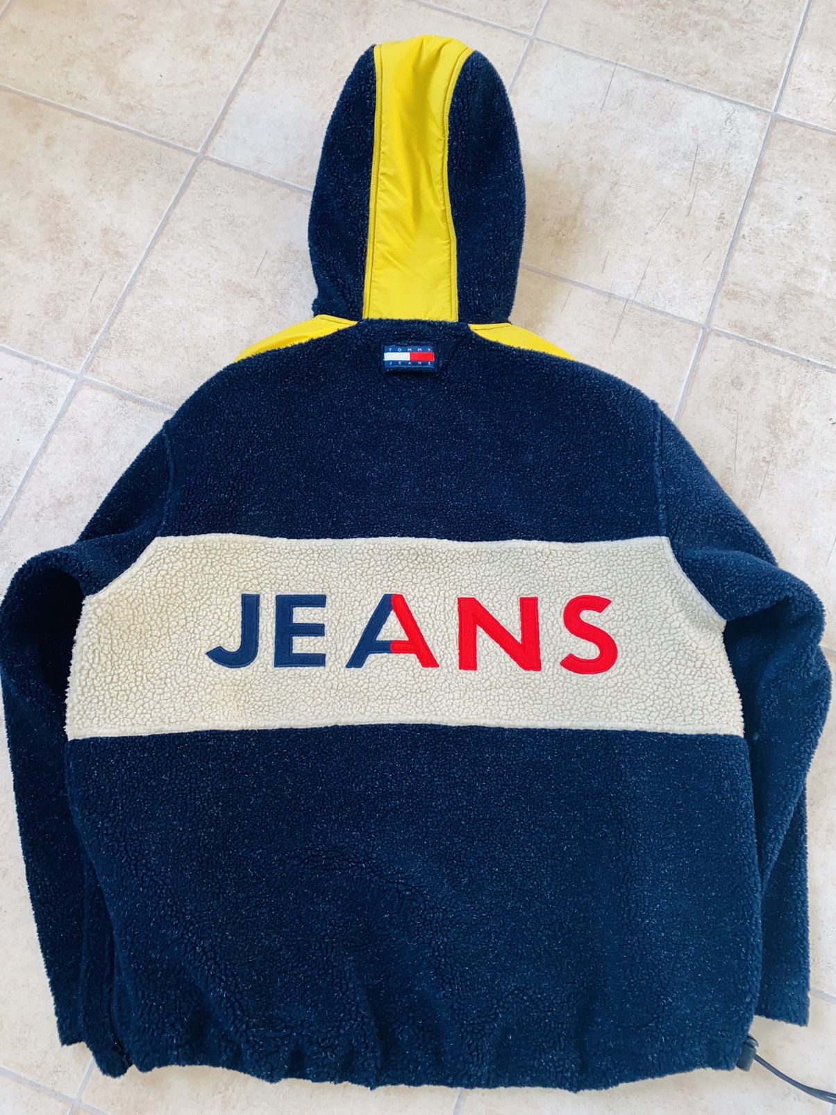 Kith × Tommy Hilfiger × Vintage Tommy Hilfiger Big Logo Fleece Sherpa 90s Kith Carhartt Size US XL / EU 56 / 4 - 7 Thumbnail