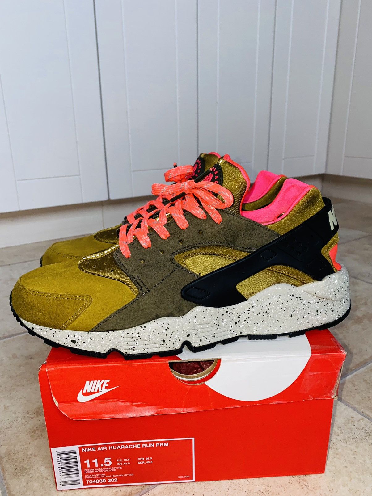 Japanese Brand × Nike ACG NikeLab Air Huarache 2017 Atmos Tn Size US 11.5 / EU 44-45 - 1 Thumbnail