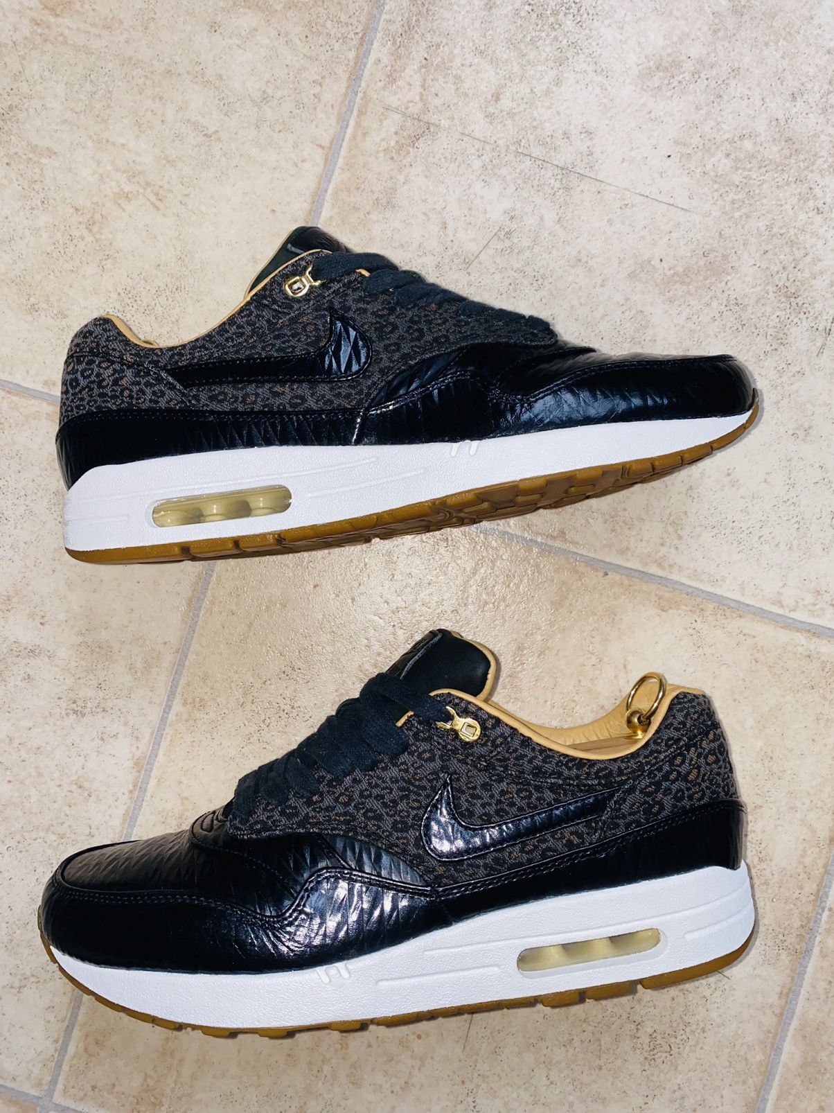 Nike × Pendleton × atmos NikeLab Air Max 1 FB Leopard 2014 Safari Fragment Bw Parra Size US 11 / EU 44 - 6 Thumbnail