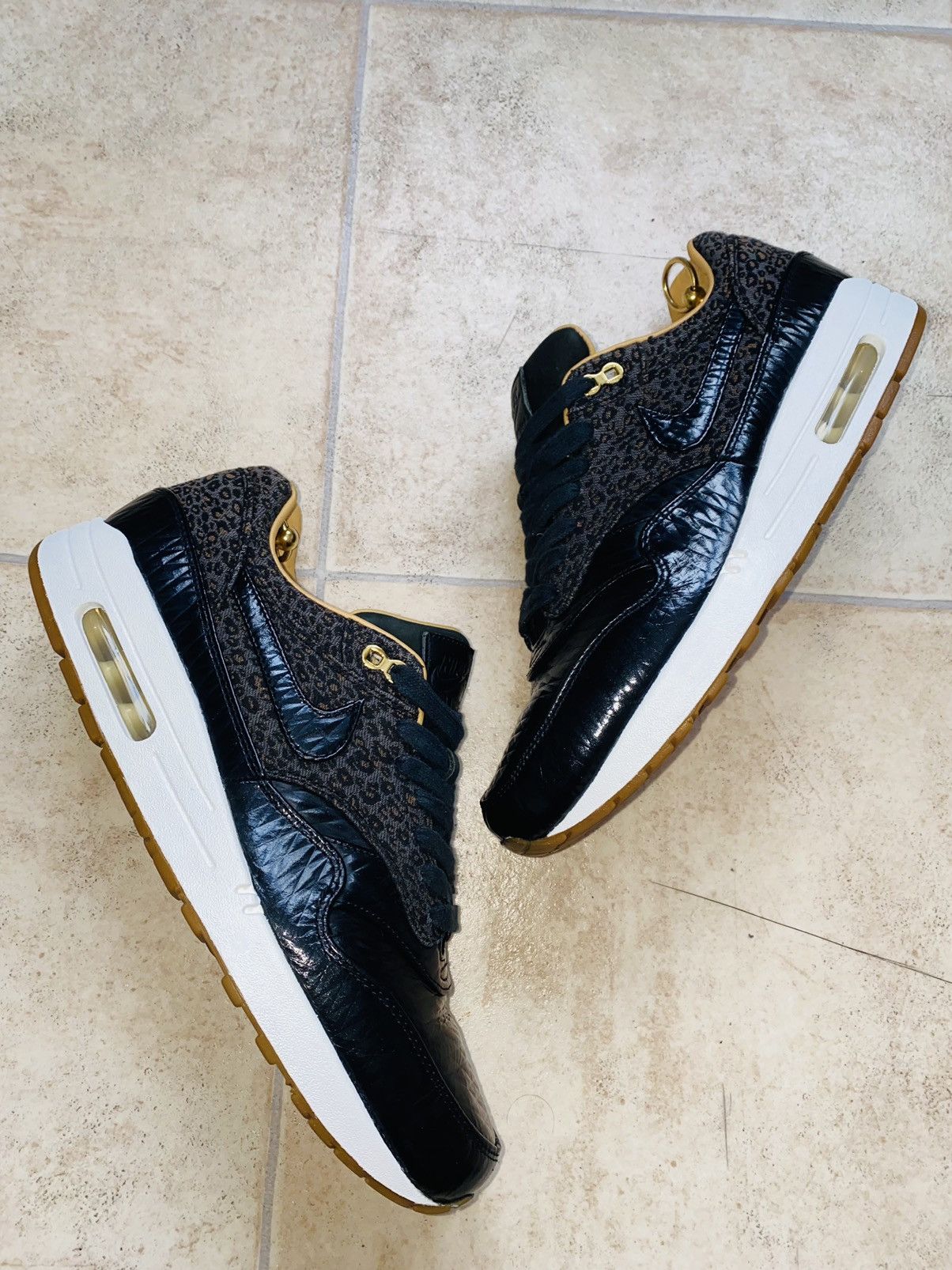 Nike × Pendleton × atmos NikeLab Air Max 1 FB Leopard 2014 Safari Fragment Bw Parra Size US 11 / EU 44 - 8 Thumbnail