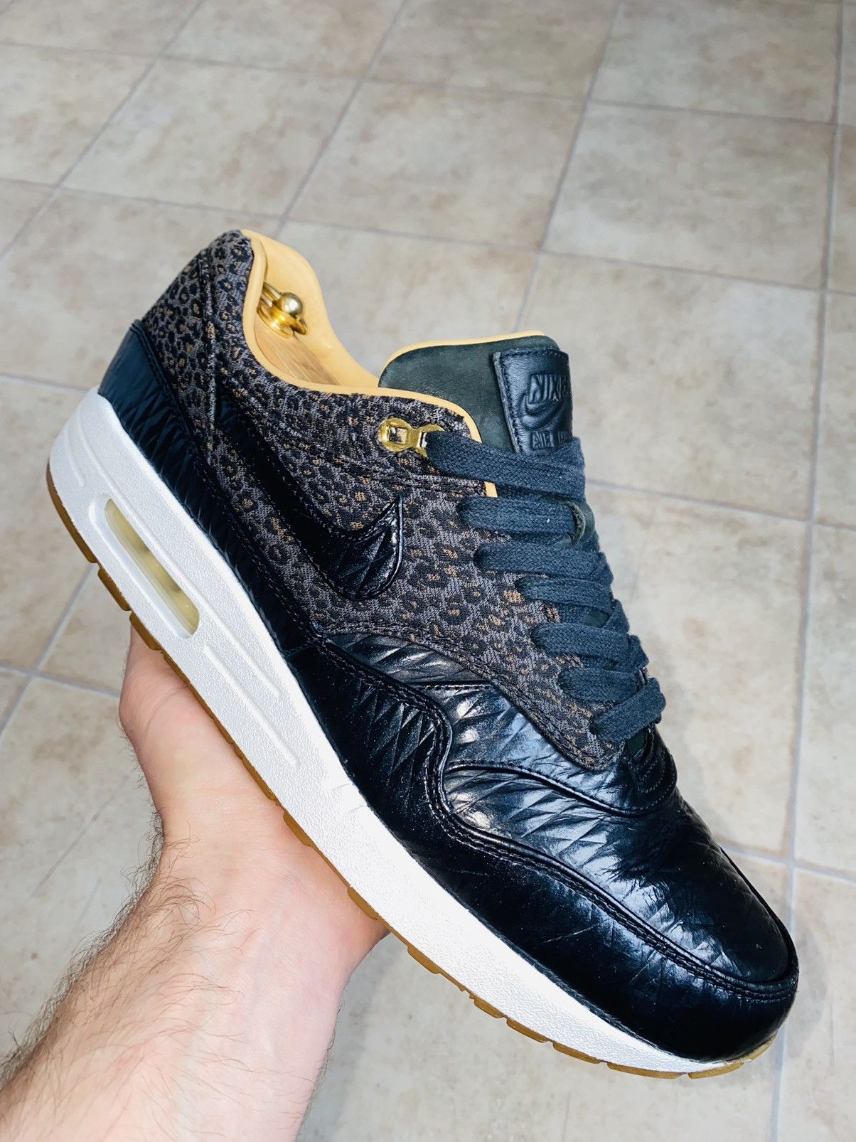 Nike × Pendleton × atmos NikeLab Air Max 1 FB Leopard 2014 Safari Fragment Bw Parra Size US 11 / EU 44 - 2 Thumbnail