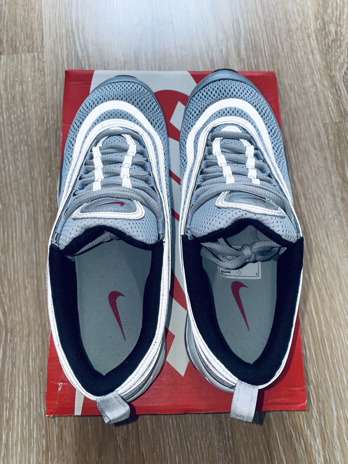 Japanese Brand × Nike Nike Air Max 97 Prm Silver Bullet Bw Atmos Size US 9.5 / EU 42-43 - 8 Thumbnail